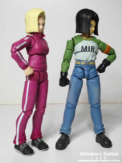 Review de S.H.Figuarts Android 17 y Android 18 - Universe Survival Saga - de Dragon Ball Super - Tamashii Nations