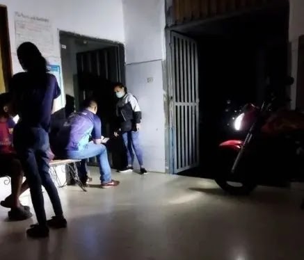 Con una moto alumbraron en hospital de Santa Cruz de Mora