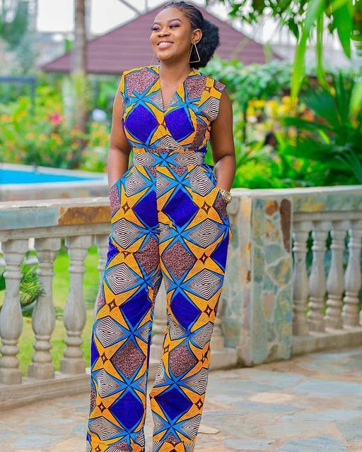 Ankara Jumpsuit Styles for Ladies in 2022