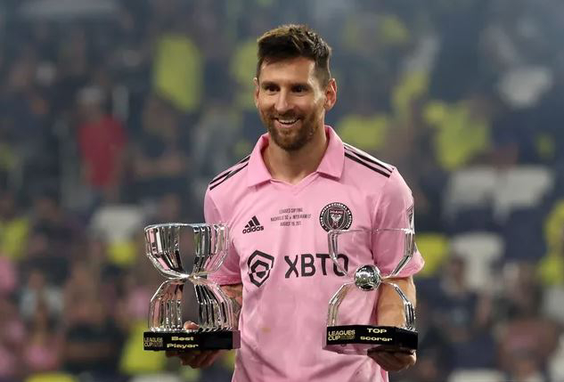 GOAT!!! Lionel Messi Helps Inter Miami Win The League Cup 2023