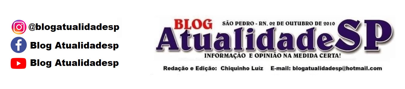                  BLOG ATUALIDADE SÃO PEDRO