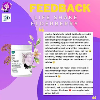 Life Shake Elderberry Shaklee Tahan Berapa Lama dan Review