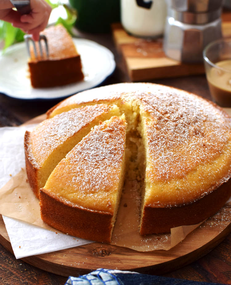 Torta económica y fácil para merendar