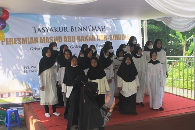 Peresmian Masjid Abu Bakar Ash-Shiddiq Bandung