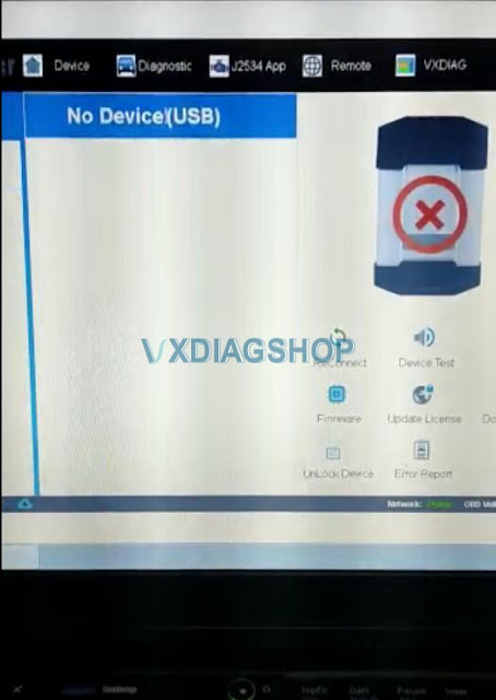 VXDIAG 2TB HDD GM Device License Invalid 1