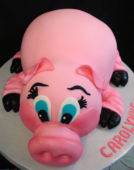 pig cake ideas