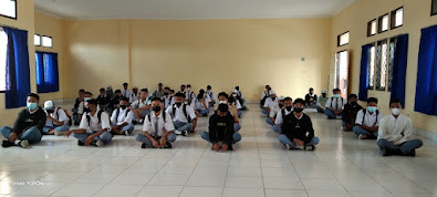 Sejumlah 43 orang siswa dari smkn 1 Masbagik