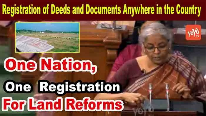 Union Budget 2022 : One Nation One Registration For Land Reforms, New Delhi, News, Budget meet, Minister, Farmers, National