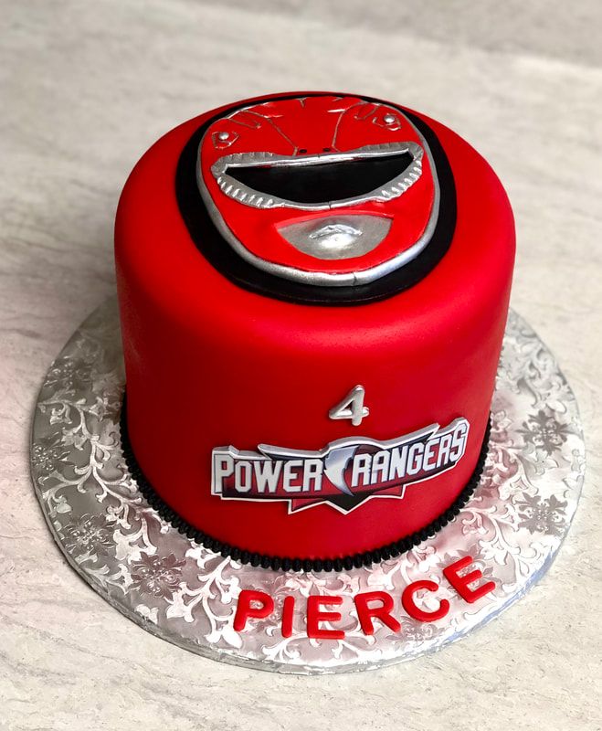 power ranger cake ideas