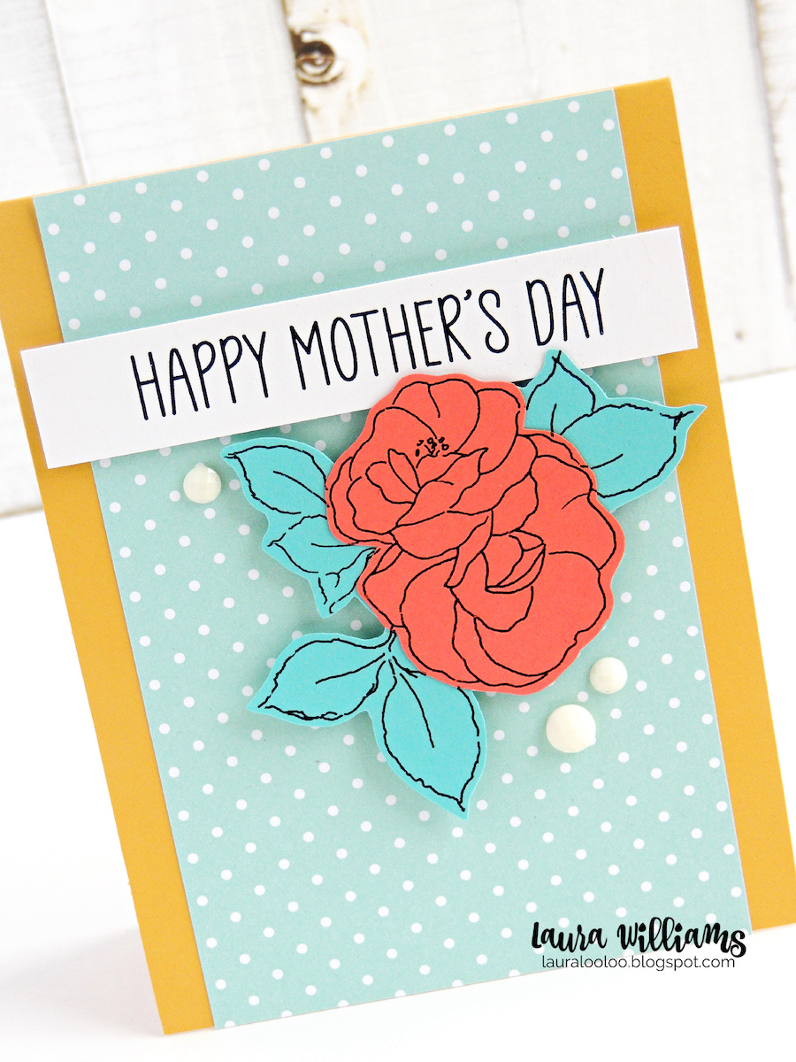 It's not too early to start thinking about handmade Mother's Day cards and craft ideas. And with stamps this cute, that can be used for all kinds of cards, you'll definitely want to check out today's sweet card making ideas! All three of these ideas are perfect ways to send your love to mom - but switch out the sentiments, and each of these cards will be adorable for all kinds of occasions too!