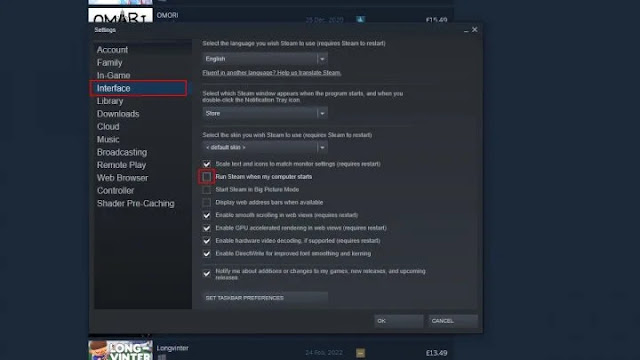 ¿Cómo evitas que Steam se abra al inicio?