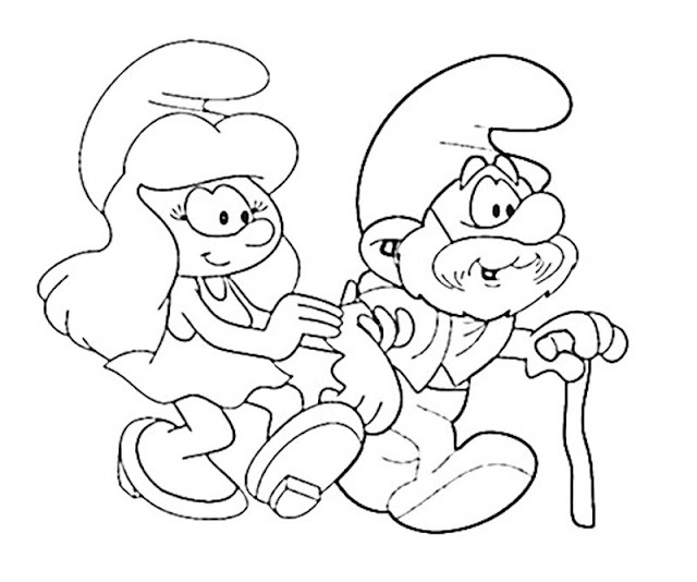 Top 10 Free Printable Smurfs Coloring Pages for Kids