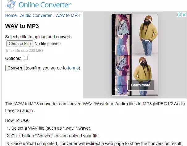 Cara Mengubah WAV ke MP3 Secara Online-6