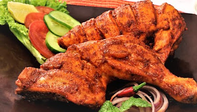 you cook chicken tikka pieces for about 30 to 40 minutes on both sides.