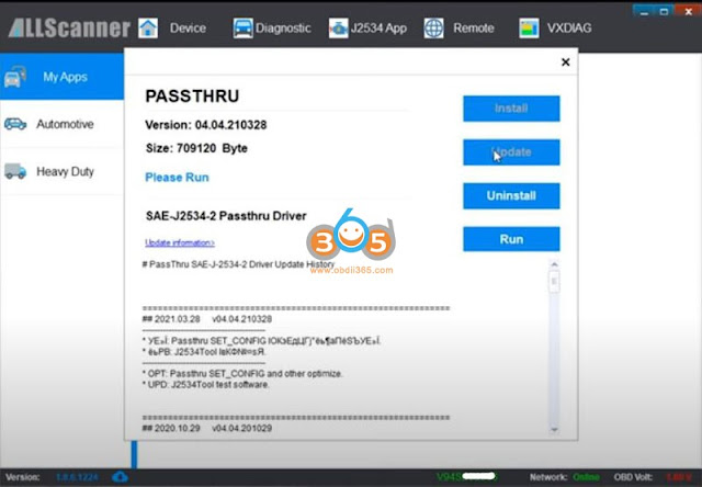 VXDIAG VCX SE Benz را با Xentry Passthru 6 فعال کنید