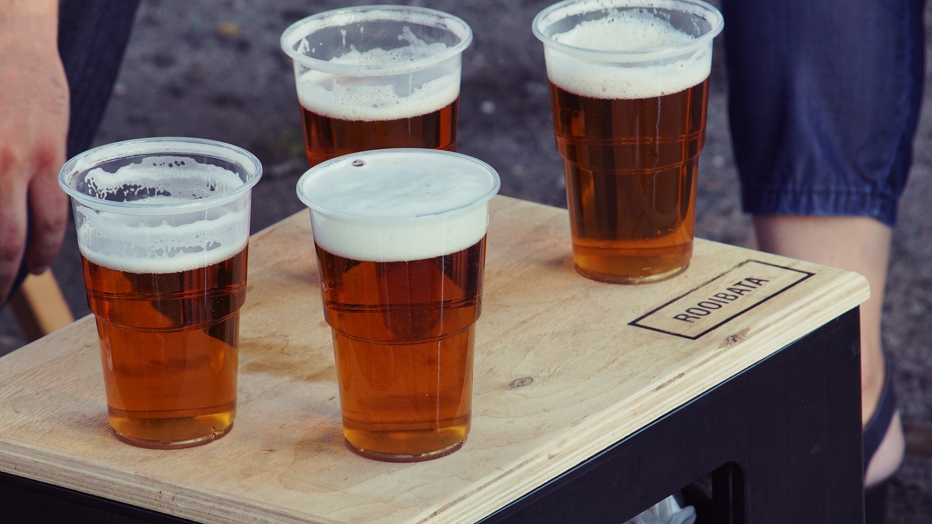 Beer glasses. Friends Party