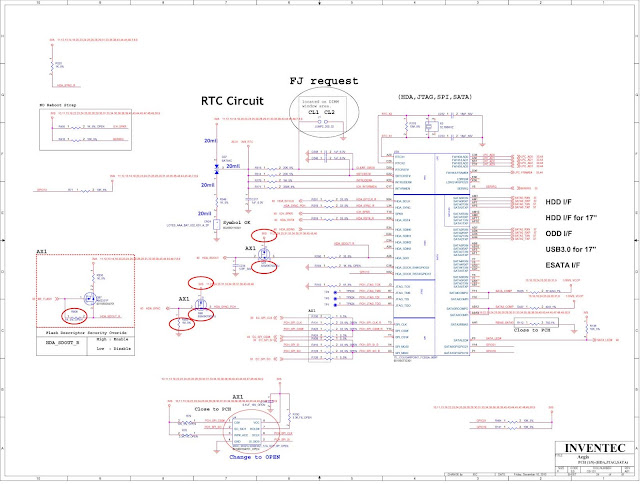 Inventec Aegis 6050A2416401 Schematic Circuit Diagram