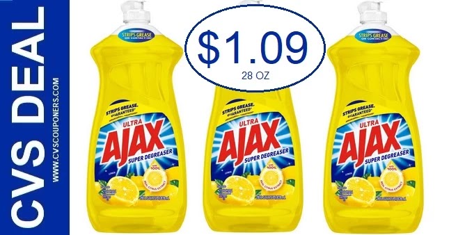 Ajax Dish Soap CVS Deal 11-21-11-27