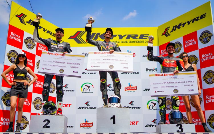 Royal Enfield concludes a thrilling inaugural season of the Continental GT Cup 2021