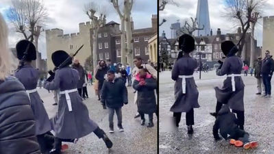 Controversy Over Viral Video Of Child Getting Trampled By UK Royal Guard