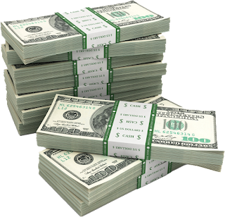 US Dollar Notes Bundle Pack Transparent Image