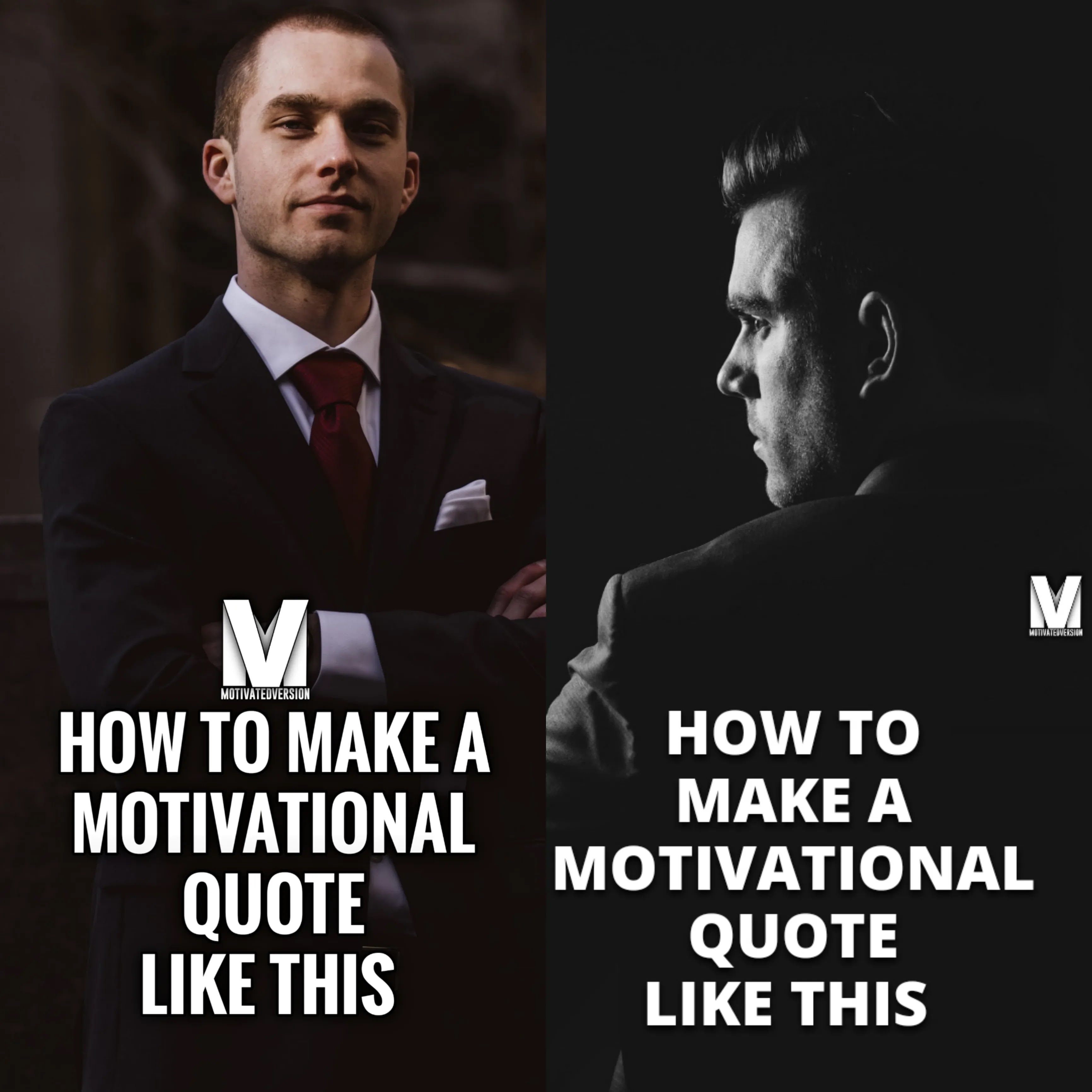 How to make motivational quotes