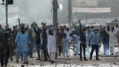 TLP Protest