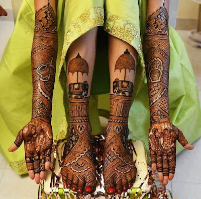 Mehndi Designs For Karwa Chauth