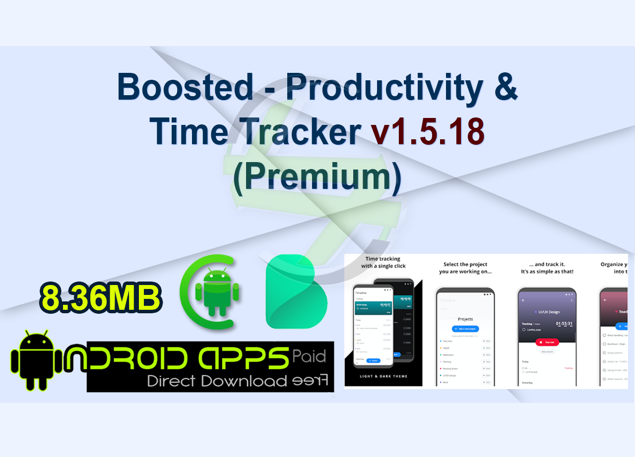 Boosted - Productivity & Time Tracker v1.5.18 (Premium)