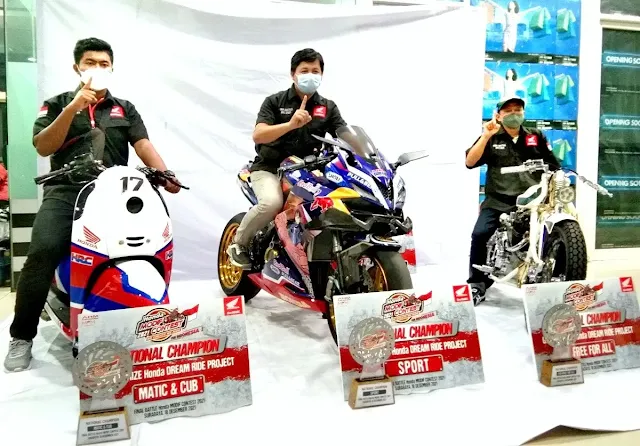 pemenang honda modif contest 2021