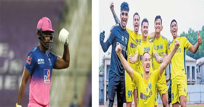 കേരള ബ്ലാസ്റ്റേഴ്‌സിന് ആശംസകള്‍ അറിയിച്ച്‌ സഞ്ജു സാംസണ്‍ | Sanju Samson congratulates Kerala Blasters