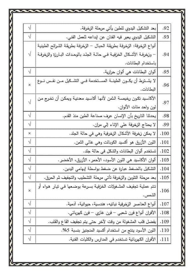 مراجعة تربية فنية للصف الثالث الاعدادي ترم اول 2024 س و ج AVvXsEi8SHNMpMkF-oN3GyN9DenJEVvH3IdE7KpOkozHZj8MPvkDiBGp-Gml4VgYOi83KdvdLp5O836gnQMoOUOVZ5e5_ndq7BYxGOHNjm-VfZ55FpxeEgP2iyLTm0GMjXGY1q7Ywdj1ouFnSovtSw-SZo5UaSqF5WkAQ8mNH1VHb6oeXRq0FFngGYdfxM8bEg=s16000