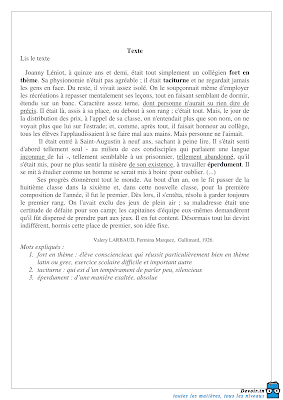 تحميل فرض تأليفي فرنسية سنة  تاسعة أساسي  pdf مع الإصلاح 9 français devoir تمارين فرنسية موقع مسار التميز 9ème, conjugaison, orthographe, grammaire