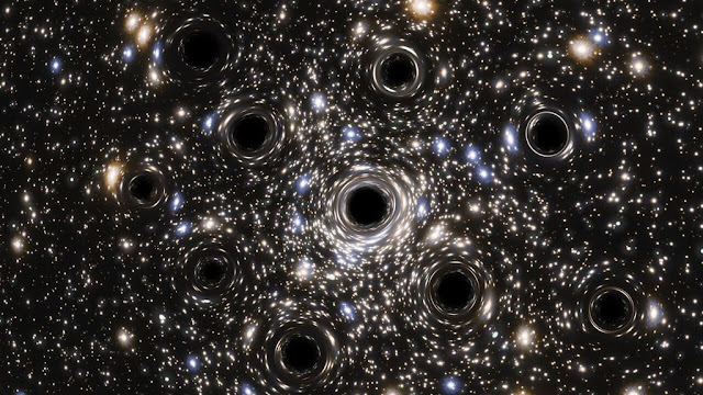 mini buracos negros atingiram a terra e a lua afirma novo estudo