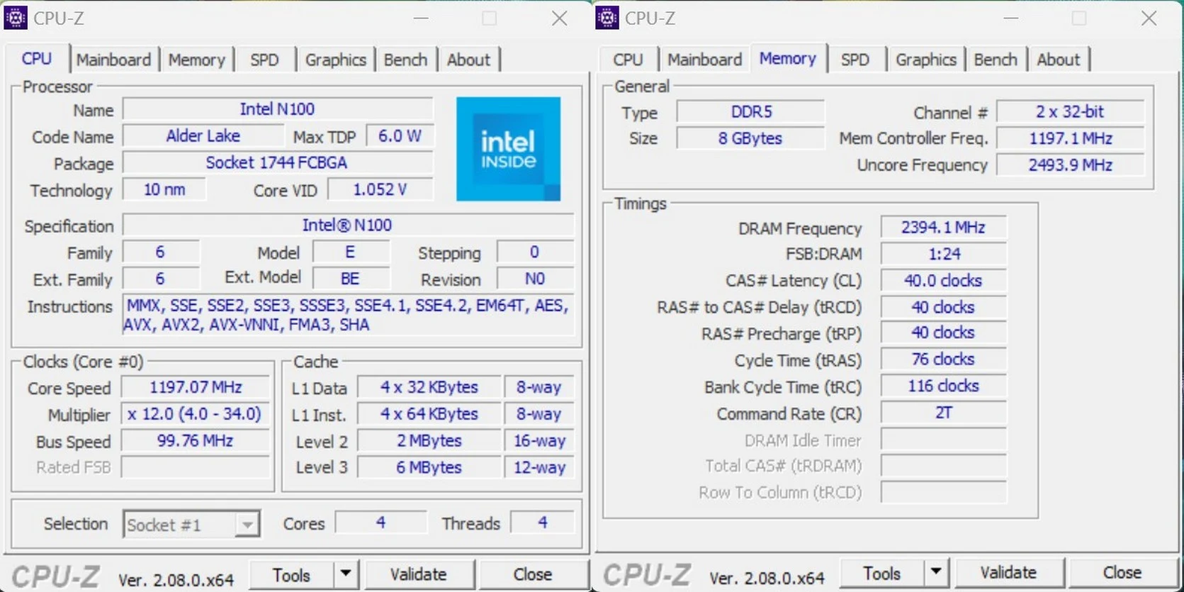 Benchmark Intel N100 Quad Core Generasi Alder Lake-N, Cukup untuk Kerja Sehari-hari?