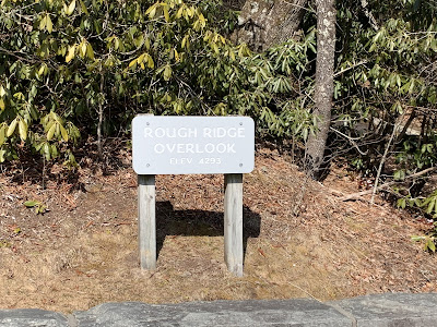 A sign that give the name of the trail we hiked with Hannah