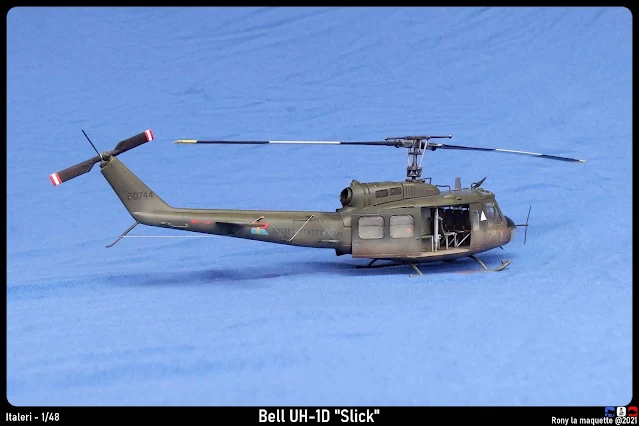 Bell UH-1D d'Italeri au1/48.