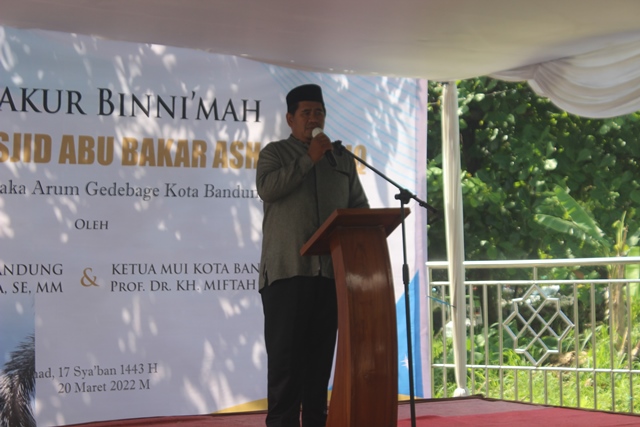 Peresmian Masjid Abu Bakar Ash-Shiddiq Bandung