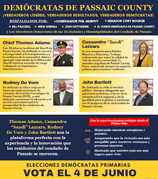 Candidatos Demócratas Passaic County