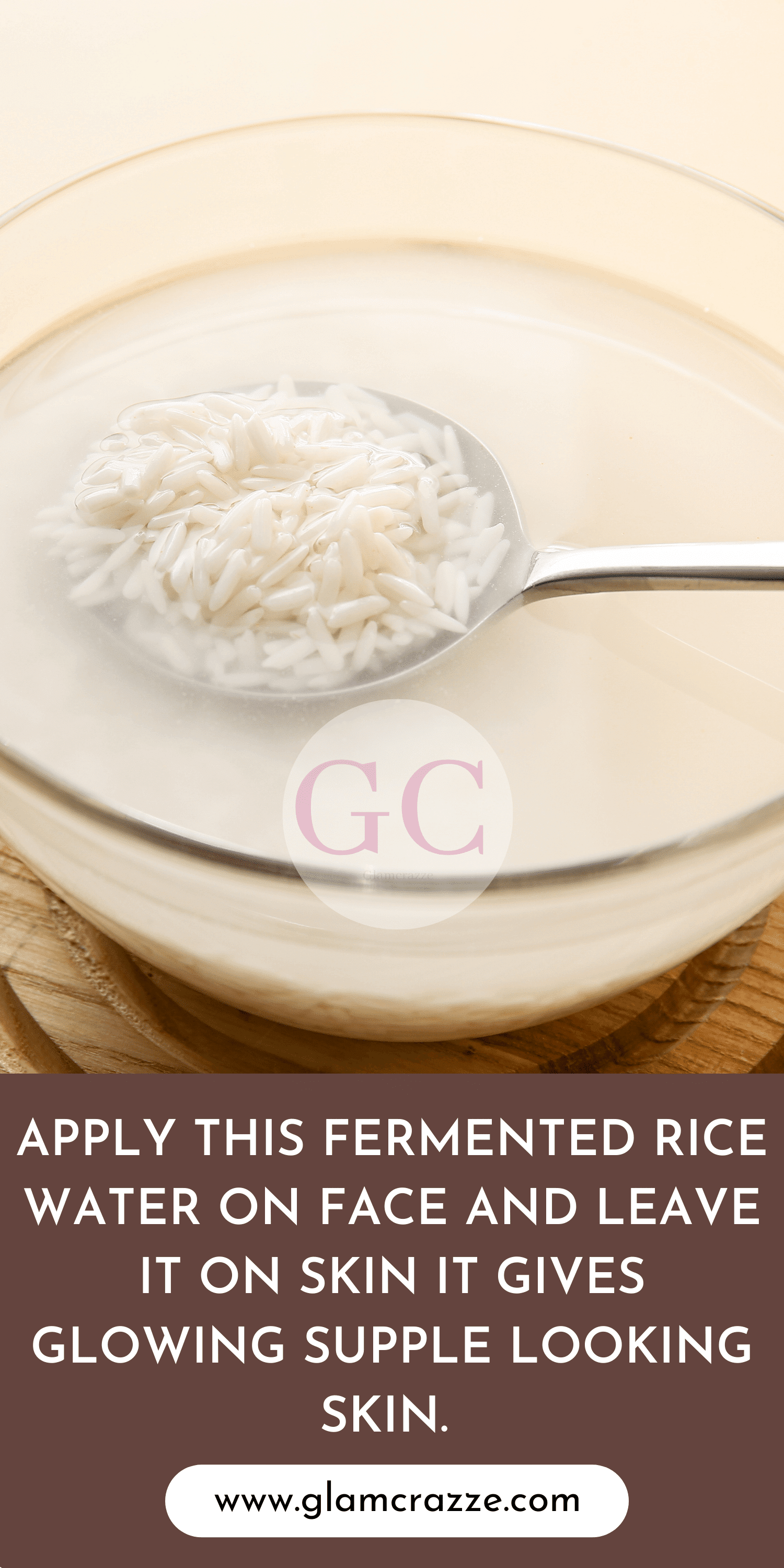 Benefits of fermented rice water on skin