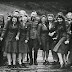 Laughing at Auschwitz - SS auxiliaries poses at a resort for Auschwitz personnel, 1942