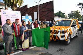 Hans foundation donated patrolling vehicle to police uttarakhand