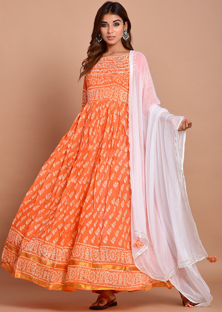 Printed Anarkali Suits