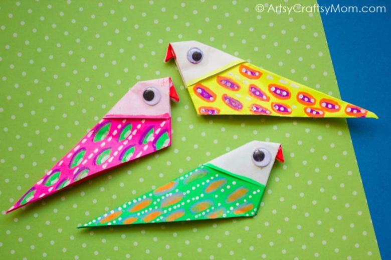 Origami birds