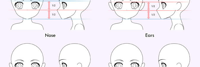 How To Draw Cute Female Anime Character Step By Step