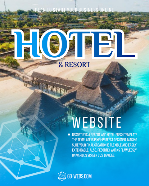 Website Hotel Resort HomeStay - Jasa Website