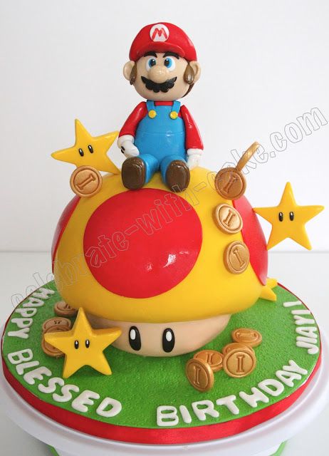 super mario birthday cake ideas