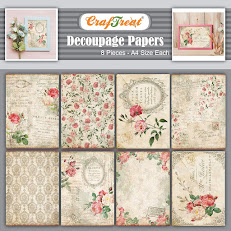 VALENTINE Decoupage Paper...