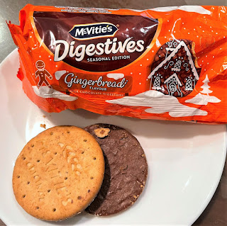 McVitie's milk chocolate gingerbread digestives