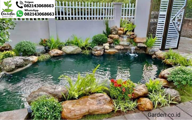 garden, garden.co.id garden lanskap  Gambar Kolam Koi, Kolam Hias & Minimalis   Kolam Hias & Minimalis batu alam alami